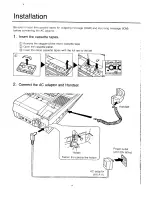 Предварительный просмотр 10 страницы Panasonic KX-T2740 - Easa-phone Integrated Telephone Mini-Cassette Answering System Operating Instructions Manual