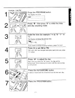 Предварительный просмотр 17 страницы Panasonic KX-T2740 - Easa-phone Integrated Telephone Mini-Cassette Answering System Operating Instructions Manual