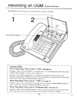 Предварительный просмотр 22 страницы Panasonic KX-T2740 - Easa-phone Integrated Telephone Mini-Cassette Answering System Operating Instructions Manual