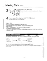 Предварительный просмотр 28 страницы Panasonic KX-T2740 - Easa-phone Integrated Telephone Mini-Cassette Answering System Operating Instructions Manual