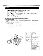 Предварительный просмотр 31 страницы Panasonic KX-T2740 - Easa-phone Integrated Telephone Mini-Cassette Answering System Operating Instructions Manual