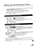 Предварительный просмотр 44 страницы Panasonic KX-T2740 - Easa-phone Integrated Telephone Mini-Cassette Answering System Operating Instructions Manual