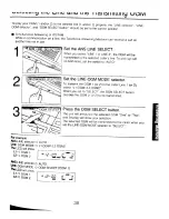 Предварительный просмотр 45 страницы Panasonic KX-T2740 - Easa-phone Integrated Telephone Mini-Cassette Answering System Operating Instructions Manual