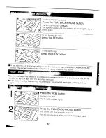 Предварительный просмотр 47 страницы Panasonic KX-T2740 - Easa-phone Integrated Telephone Mini-Cassette Answering System Operating Instructions Manual