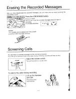 Предварительный просмотр 50 страницы Panasonic KX-T2740 - Easa-phone Integrated Telephone Mini-Cassette Answering System Operating Instructions Manual