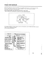 Предварительный просмотр 73 страницы Panasonic KX-T2740 - Easa-phone Integrated Telephone Mini-Cassette Answering System Operating Instructions Manual