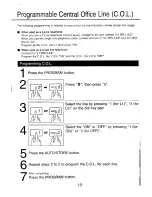 Предварительный просмотр 26 страницы Panasonic KX-T2740 - Easa-phone Integrated Telephone Mini-Cassette Answering... Operating Instructions Manual