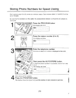 Предварительный просмотр 36 страницы Panasonic KX-T2740 - Easa-phone Integrated Telephone Mini-Cassette Answering... Operating Instructions Manual