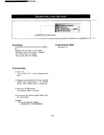 Preview for 42 page of Panasonic KX-T30810BE Installation Manual