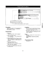 Preview for 47 page of Panasonic KX-T30810BE Installation Manual