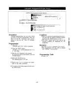 Preview for 53 page of Panasonic KX-T30810BE Installation Manual