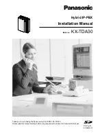 Panasonic KX-T30865 Installation Manual предпросмотр