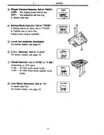 Предварительный просмотр 5 страницы Panasonic KX-T3155A Operation Manual