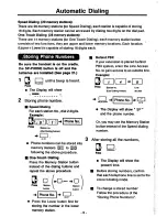 Предварительный просмотр 10 страницы Panasonic KX-T3155A Operation Manual