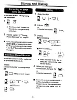 Предварительный просмотр 11 страницы Panasonic KX-T3155A Operation Manual