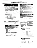 Предварительный просмотр 14 страницы Panasonic KX-T3155A Operation Manual