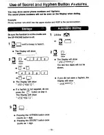 Предварительный просмотр 16 страницы Panasonic KX-T3155A Operation Manual