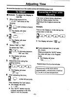 Предварительный просмотр 17 страницы Panasonic KX-T3155A Operation Manual