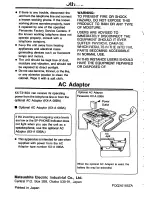 Предварительный просмотр 24 страницы Panasonic KX-T3155A Operation Manual