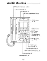 Предварительный просмотр 4 страницы Panasonic KX-T3186 Operating Instructions Manual