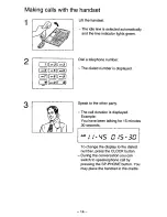 Предварительный просмотр 14 страницы Panasonic KX-T3186 Operating Instructions Manual