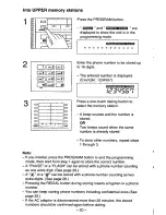 Предварительный просмотр 20 страницы Panasonic KX-T3186 Operating Instructions Manual