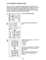 Предварительный просмотр 30 страницы Panasonic KX-T3186 Operating Instructions Manual