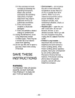 Preview for 36 page of Panasonic KX-T3186 Operating Instructions Manual