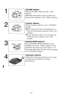 Предварительный просмотр 10 страницы Panasonic KX-T3826BA Operating Instructions Manual