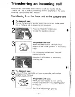 Предварительный просмотр 17 страницы Panasonic KX-T3826BA Operating Instructions Manual