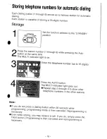 Preview for 18 page of Panasonic KX-T3826BA Operating Instructions Manual