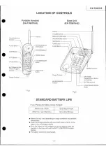 Preview for 5 page of Panasonic KX-T3967-B Service Manual