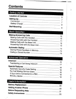 Preview for 4 page of Panasonic KX-T4046NZ Operating Instructions Manual