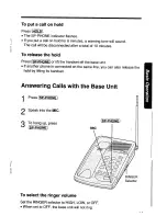 Preview for 11 page of Panasonic KX-T4046NZ Operating Instructions Manual