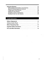 Preview for 5 page of Panasonic KX-T4108-B Operating Instructions Manual