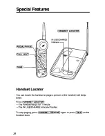 Preview for 20 page of Panasonic KX-T4108-B Operating Instructions Manual