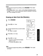 Preview for 39 page of Panasonic KX-T4108-B Operating Instructions Manual