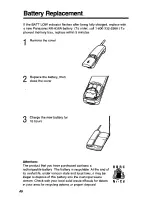 Preview for 40 page of Panasonic KX-T4108-B Operating Instructions Manual