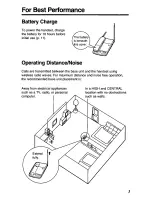 Preview for 3 page of Panasonic KX-T4109-B Operating Instructions Manual