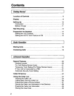 Preview for 4 page of Panasonic KX-T4109-B Operating Instructions Manual