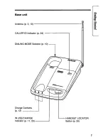 Preview for 7 page of Panasonic KX-T4109-B Operating Instructions Manual