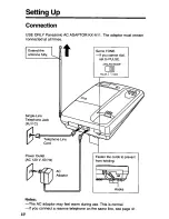 Preview for 10 page of Panasonic KX-T4109-B Operating Instructions Manual