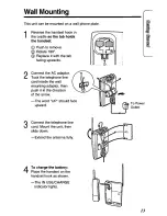 Preview for 13 page of Panasonic KX-T4109-B Operating Instructions Manual