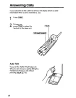 Preview for 18 page of Panasonic KX-T4109-B Operating Instructions Manual