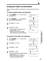 Preview for 29 page of Panasonic KX-T4109-B Operating Instructions Manual