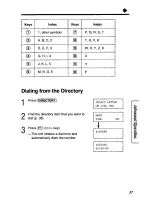 Preview for 37 page of Panasonic KX-T4109-B Operating Instructions Manual