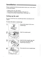 Предварительный просмотр 9 страницы Panasonic KX-T4300BA Operating Instructions Manual