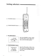 Предварительный просмотр 15 страницы Panasonic KX-T4300BA Operating Instructions Manual