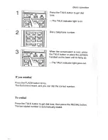 Предварительный просмотр 19 страницы Panasonic KX-T4300BA Operating Instructions Manual