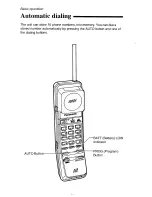 Предварительный просмотр 22 страницы Panasonic KX-T4300BA Operating Instructions Manual